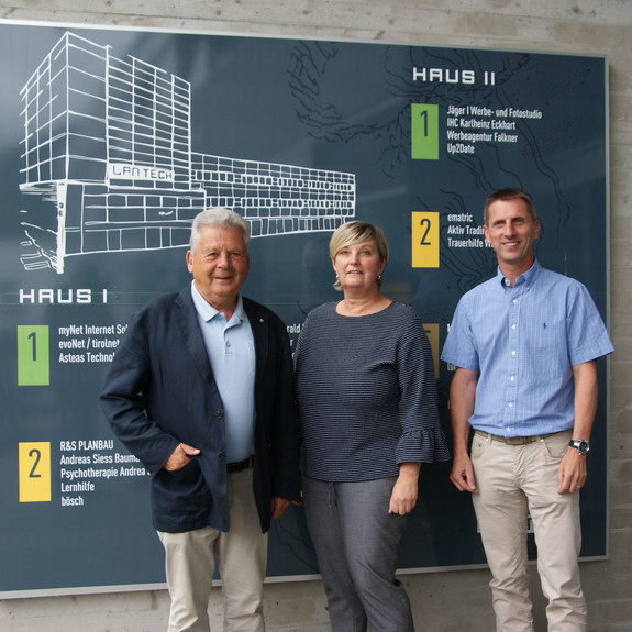 Dr. Gohm, Karin Marth und MMag. Stefan Krismer